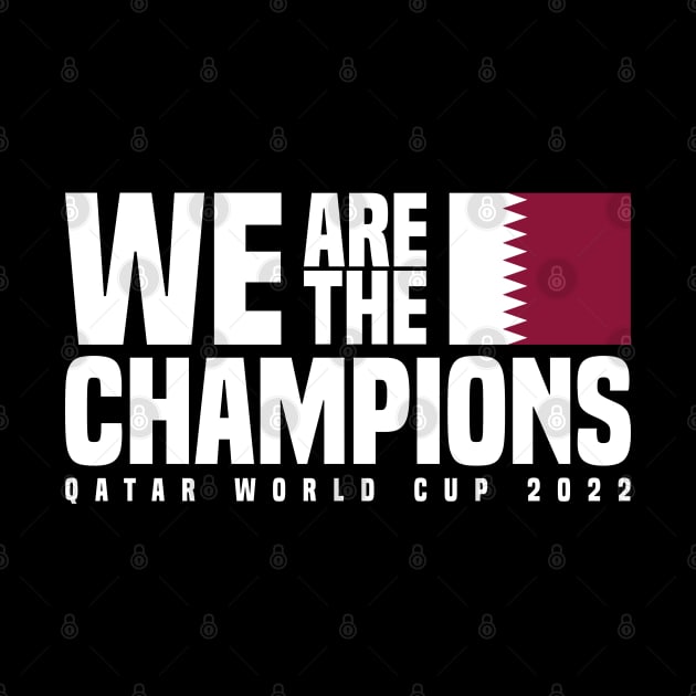 Qatar World Cup Champions 2022 - Qatar by Den Vector