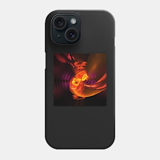 Fiery swirl Phone Case