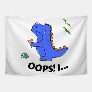 Cute dinosaurus Tapestry