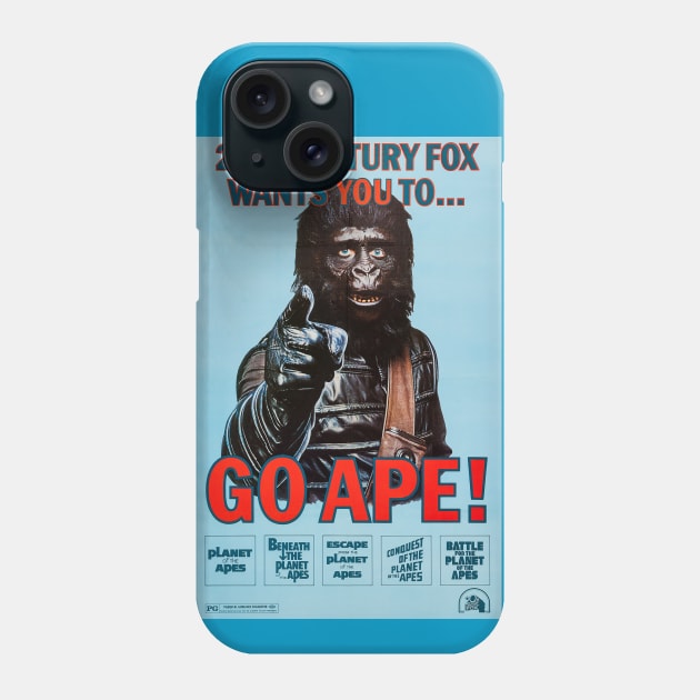 Go Ape! Phone Case by ZippyFraggle1