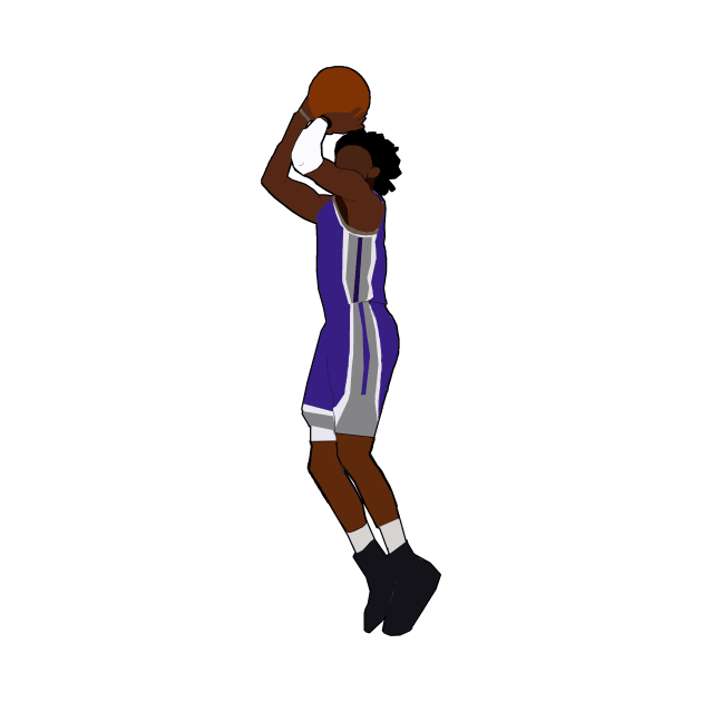 DeAaron Fox - Sacramento Kings by xavierjfong