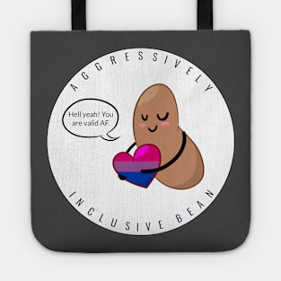 Bi Pride: Aggressively Inclusive Bean Tote