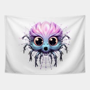 Pastel Goth cute spider Tapestry