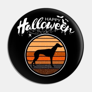 Funny Happy Halloween Beautiful Greyhound Men Women Kid Gift Pin