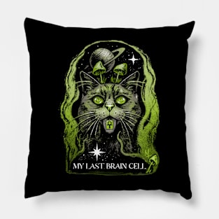 last brain cell Pillow