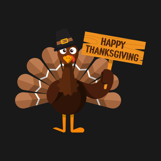 Disover Happy Thanksgiving Turkey - Happy Thanksgiving - T-Shirt