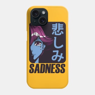 Sadness Anime Girl Phone Case