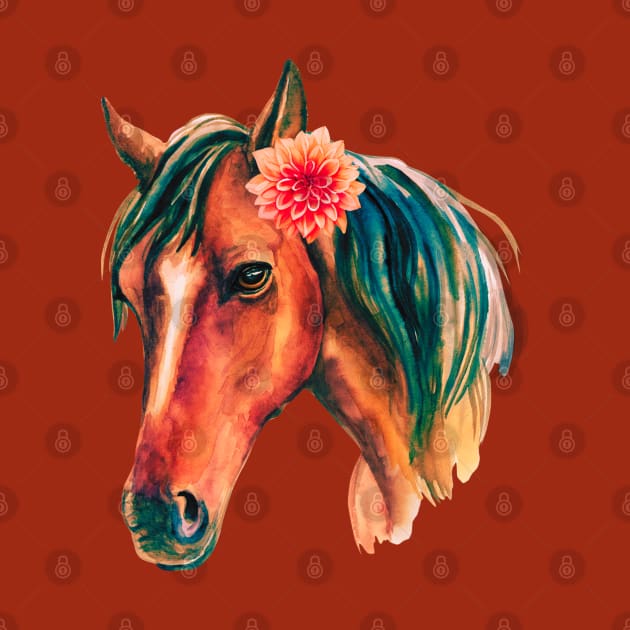 Seamless Horse Pattern by MandySJ