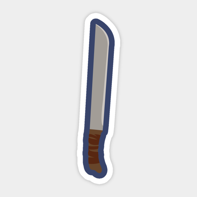 Jason S Machete Friday The 13th Sticker Teepublic The best gifs are on giphy. jason s machete