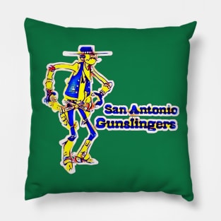 San Antonio Gunslingers Football Pillow