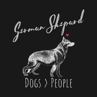 German Shepard - Dogs > People T-Shirt