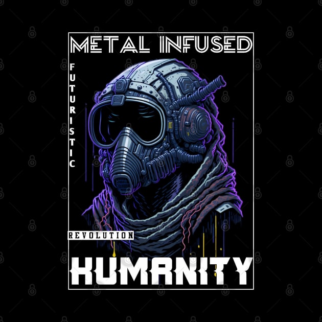 Metal Infused Humanity by QuirkyPrintShop