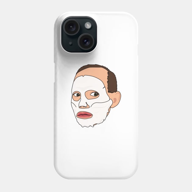 Alyssa | Facemask Phone Case by Jakmalone