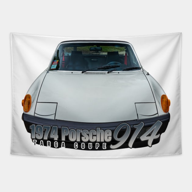 1974 Porsche 914 Targa Coupe Tapestry by Gestalt Imagery