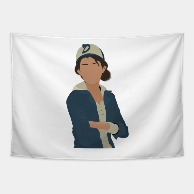 The Walking Dead The Final Season Clementine Tapestry by senaeksi