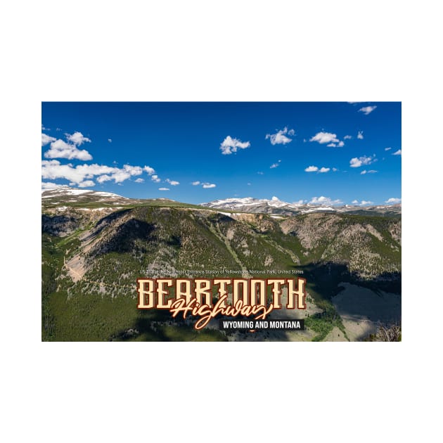 Beartooth Highway Wyoming and Montana by Gestalt Imagery