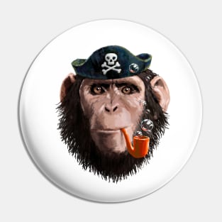 monkey pirate Pin