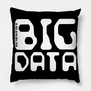 Big Data Scientist White Pillow