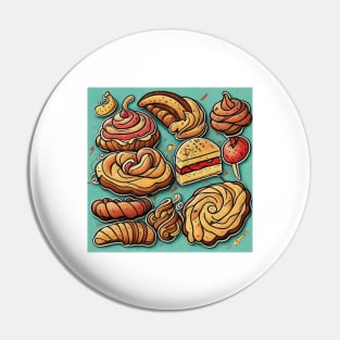 Baking Baker Minimalist Vintage Japan Kawaii Pin