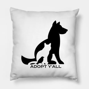 animal lover, adopt all Pillow