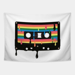 Psychedelic Cassette Tapestry