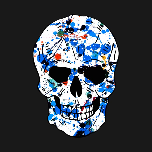 Splatter Skull #1 by headrubble