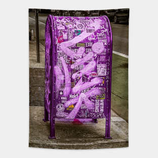 Street Graffiti Tags Pop Art NYC Tapestry