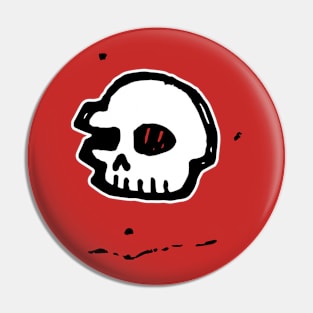 Basic Skull 001 Pin