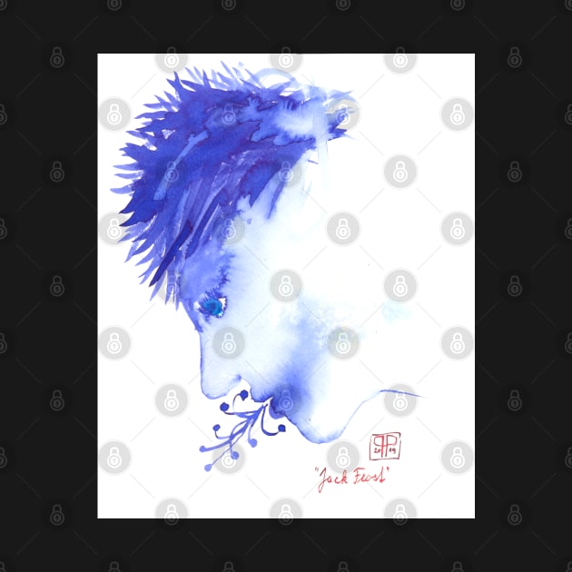 Jack Frost winter face by Pragonette