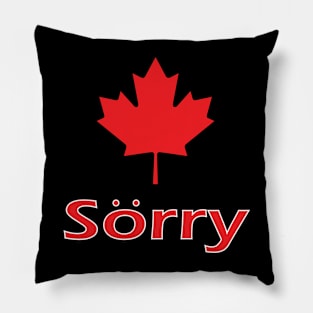 Canada Sorry Pillow