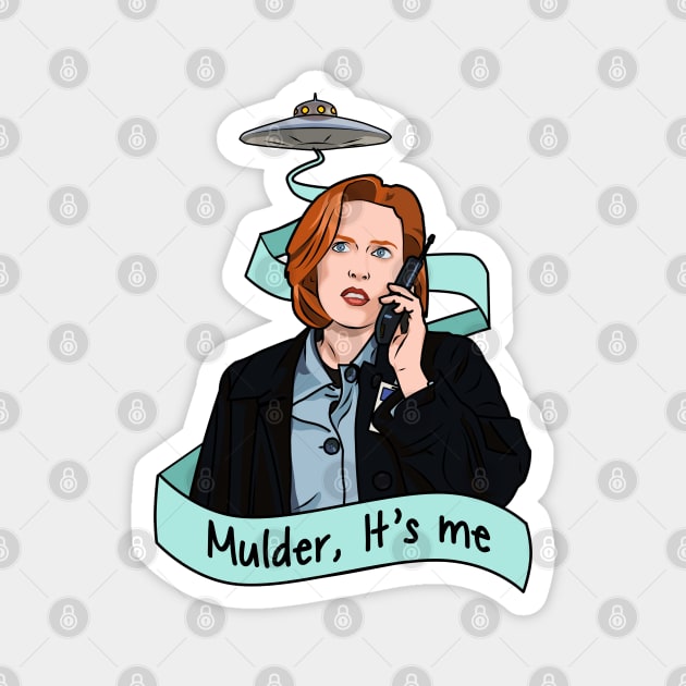 Mulder, It's Me Magnet by ChromaticD