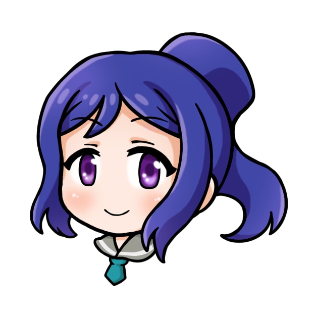 Aqours chibi - Kanan by koomalaama