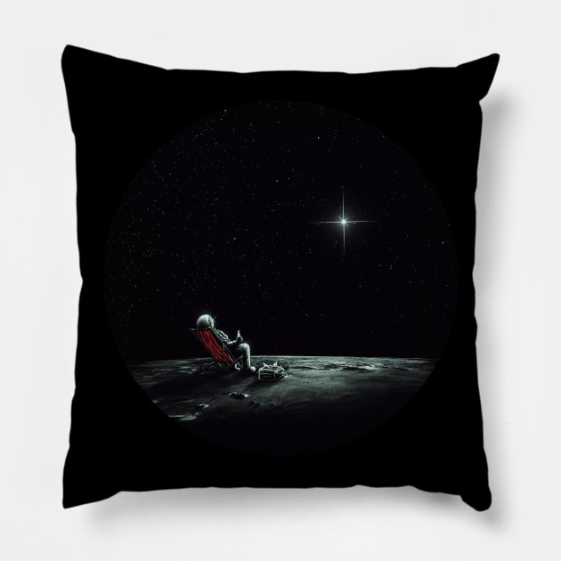 Space Chill Pillow by nicebleed