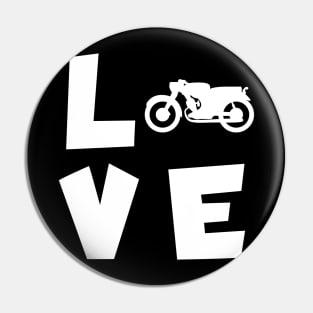 Motorcycle love Pin