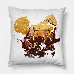 Demon hunter flash Pillow