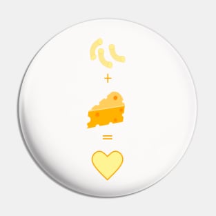 FUNNY Food Macaroni And Cheese Love Pin