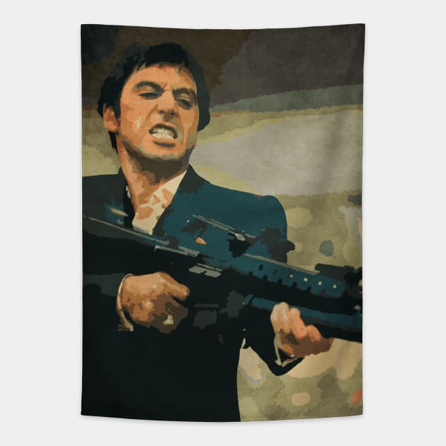 Scarface Tapestry by Durro