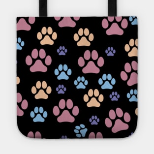 Cute Dog Paws Design Tote