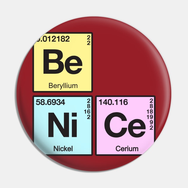 Element Of Being Nice Pin by Rebus28