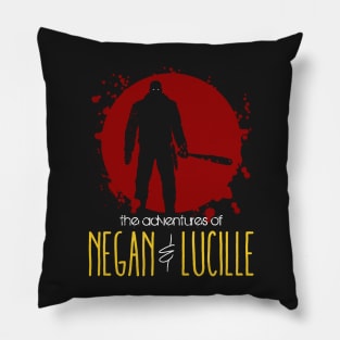 The Adventures Of Negan & Lucille Pillow