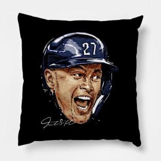 Giancarlo Stanton New York Y Scream Pillow