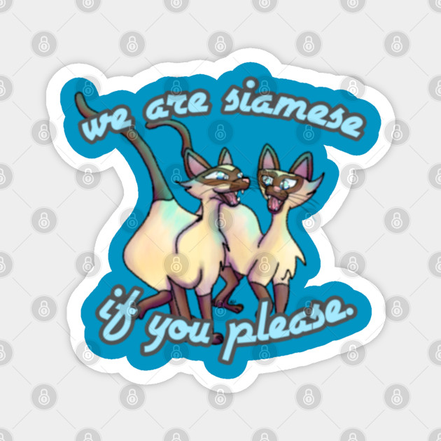 We Are Siamese Lady And The Tramp Magnet Teepublic