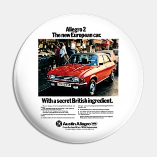 AUSTIN ALLEGRO - advert Pin