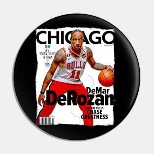 DeRozan - Chicago mag Pin