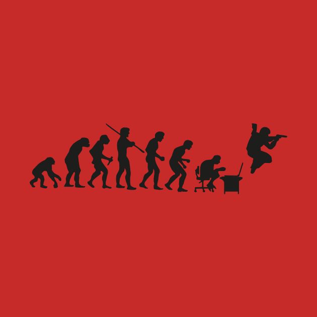 Evolution of Human kind by Daltoon