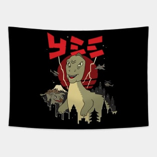 Big Yee - Dino Meme Tapestry