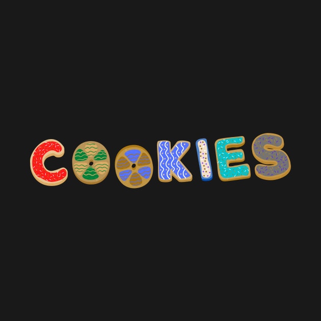 Christmas cookie shirt v2 by Just In Tee Shirts