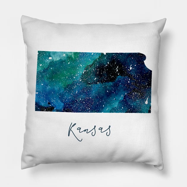 Kansas Pillow by KathrinLegg