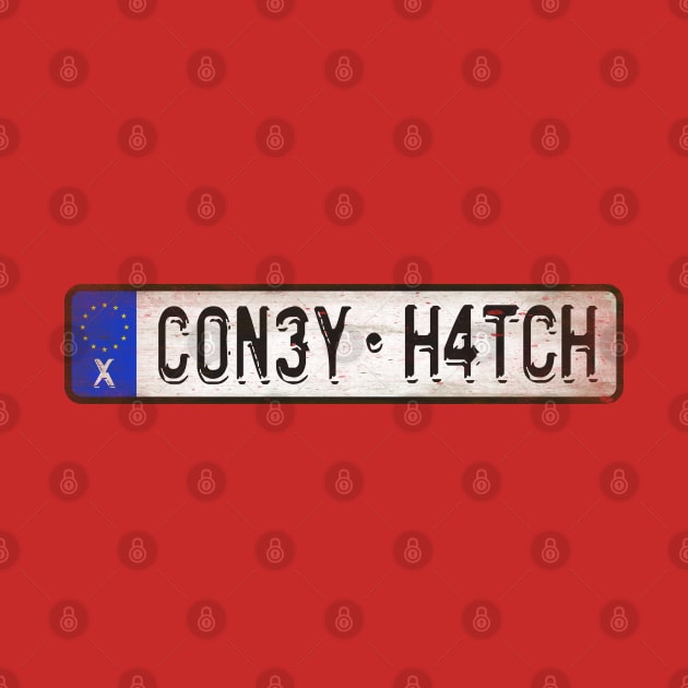 Hard Coney Hatch Rock by Girladies Artshop