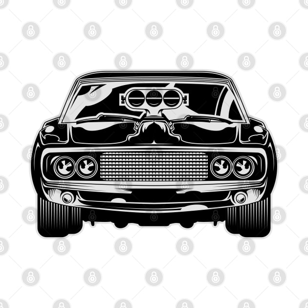 Muscle car by hellocrunk